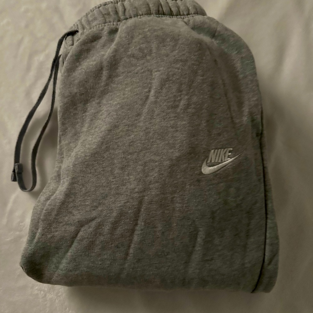 Nike grey cuffed sweatpants